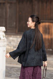 Begonia Hand-Dyed Ramie Cheongsam Top