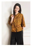 Ballad Lace Silk Cheongsam Top