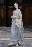 Yvonne Spray Dyed Long Cheongsam Dress