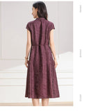 Ava Lace Slim-Fit Cheongsam Dress