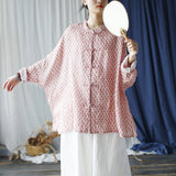 Bianca Ramie Floral Long Cheongsam Cardigan
