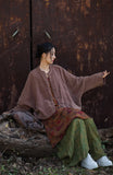 Antique Green Cotton Cheongsam Coat