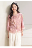 Yvette Lace Jacquard Cheongsam Top