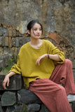 Sonnet Cotton Hand-Stitched Zen Cheongsam T-Shirt