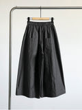 Henriette Wide-Leg Cotton Cheongsam Pants