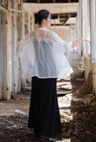 Adriana Tencel Loose Cheongsam Top