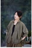 Celebrated Cotton Desolate Cheongsam Top