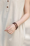 Clarice Linen A-Line Cheongsam Dress