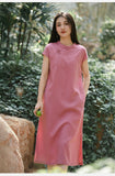 Ursula Tencel Linen Cheongsam Dress