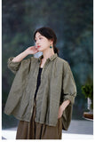 Celebrated Cotton Desolate Cheongsam Top