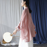 Bianca Ramie Floral Long Cheongsam Cardigan