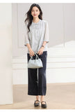 Aurelia Lace Mandarin Collar Cheongsam Top