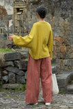 Sonnet Cotton Hand-Stitched Zen Cheongsam T-Shirt