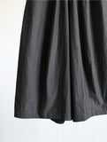 Henriette Wide-Leg Cotton Cheongsam Pants