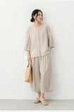 Bianca Han Linen Vintage Cheongsam Top