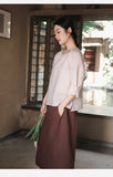 Jade Linen Vintage Cheongsam Top