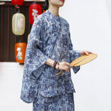 Harmony Floral Print Loose Cheongsam Top