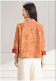 Kendra Loose-Fit Polyester Cheongsam Top