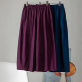 Henriette Wide-Leg Cotton Cheongsam Pants