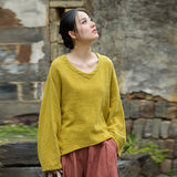 Sonnet Cotton Hand-Stitched Zen Cheongsam T-Shirt