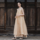 Yvonne Spray Dyed Long Cheongsam Dress