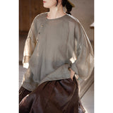 Johanna Lace Ramie Cheongsam Shirt