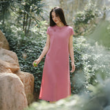 Ursula Tencel Linen Cheongsam Dress