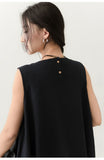 Thora Linen Cotton A-Line Cheongsam Dress
