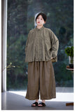 Celebrated Cotton Desolate Cheongsam Top