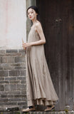 Yvonne Spray Dyed Long Cheongsam Dress