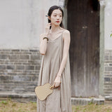 Yvonne Spray Dyed Long Cheongsam Dress