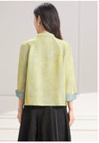 Kendra Loose-Fit Polyester Cheongsam Top