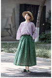 Johanna Lace Ramie Cheongsam Shirt