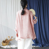 Bianca Ramie Floral Long Cheongsam Cardigan