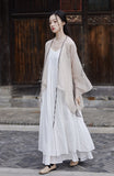 Yvonne Spray Dyed Long Cheongsam Dress