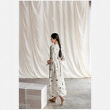 Delilah Floral Suede Cheongsam Dress