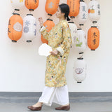 Dame Floral Cotton Cheongsam Dress