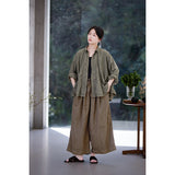 Celebrated Cotton Desolate Cheongsam Top