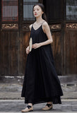 Yvonne Spray Dyed Long Cheongsam Dress