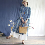 Beatrice Vintage Digital Print Cheongsam Dress