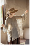 Johanna Lace Ramie Cheongsam Shirt