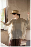 Johanna Lace Ramie Cheongsam Shirt