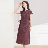 Ava Lace Slim-Fit Cheongsam Dress