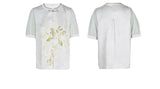 Kunzite Floral Print Polyester Cheongsam Top