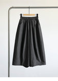 Henriette Wide-Leg Cotton Cheongsam Pants