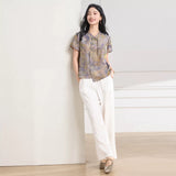 Penelope 2-Piece Polyester Cheongsam Set