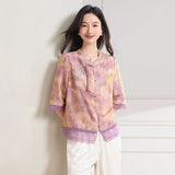 Adagio Lace Button Modern Cheongsam Top
