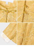 Cora Yellow Loose Cheongsam Top