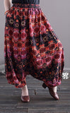Ophira Cotton Distressed Vintage Cheongsam Pants