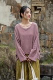 Sonnet Cotton Hand-Stitched Zen Cheongsam T-Shirt
